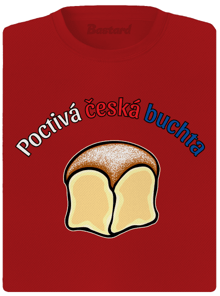 Poctivá buchta a klobása dámské sportovní tričko Red Mal