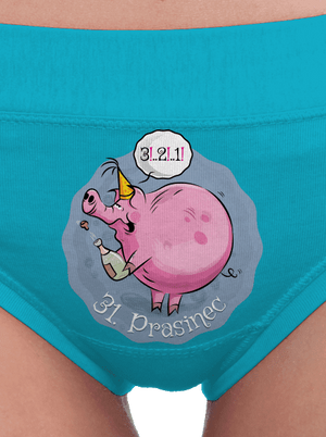 31. Prasinec dámské kalhotky Turquoise