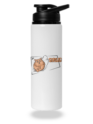 Kočičí horoskop: Střelec lahev na vodu White