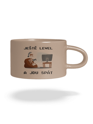 Ještě level hrnek makronka Brown Macaron