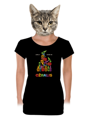 dámské tričko s lemem