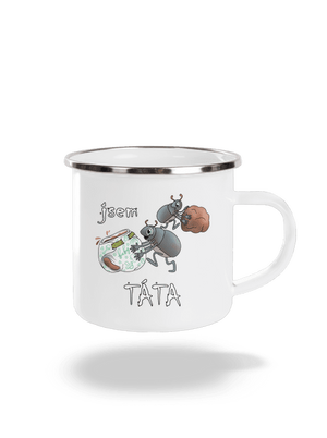 Jsem táta a máma plecháček White