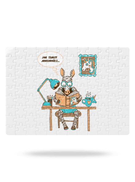 Jak sbalit jednorožce puzzle White
