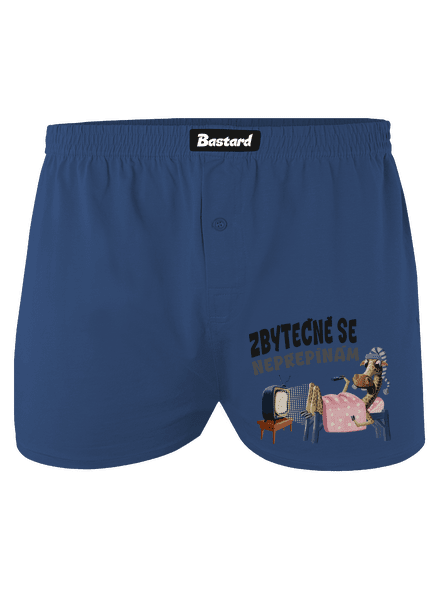 Zbytečně se nepřepínám pánské trenky Blue