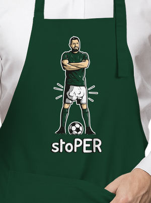 Stoper zástěra Bottle Green