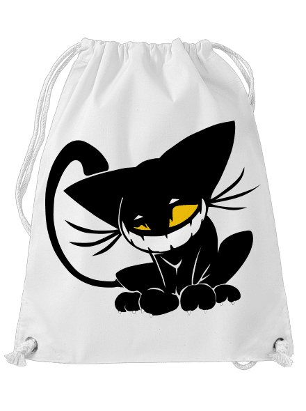 Evil cat vak White