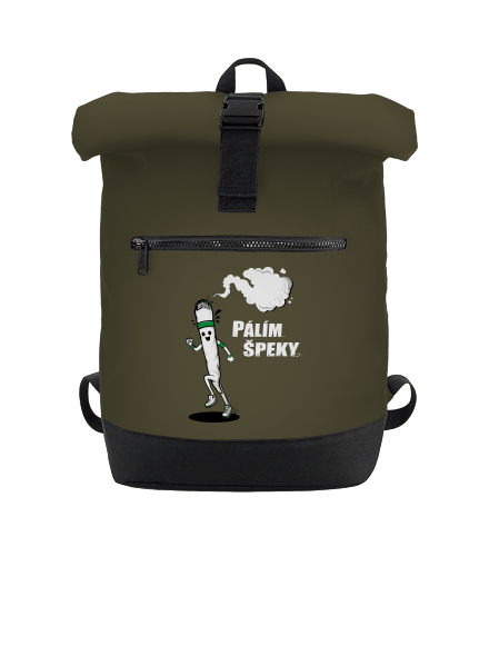 Pálím špeky batoh Military Green