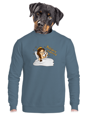 unisex mikina bez kapuce