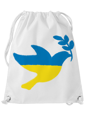 Ukrajina - Holubice obrys vak White