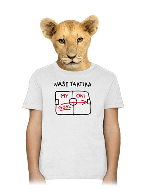 Naše taktika dětské tričko White