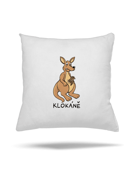 Klokáně polštář White