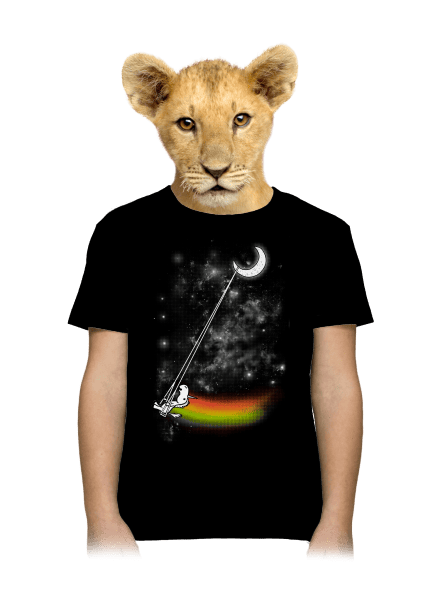 Unicorn Universe dětské tričko Black