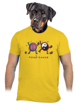 Pogy dance pánské tričko Gold