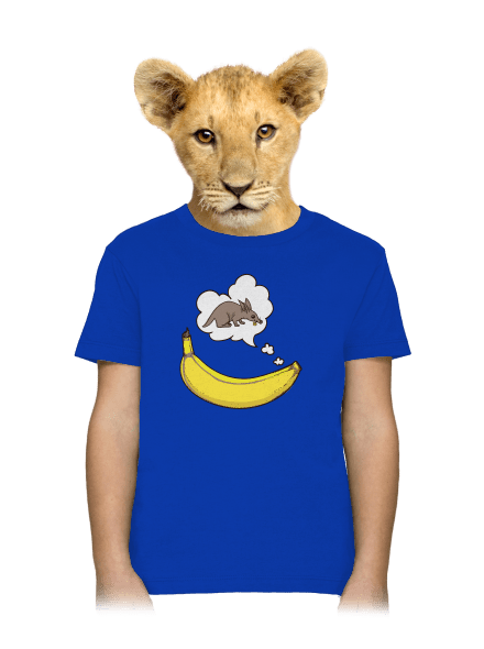 Samice hrabáče dětské tričko Royal Blue