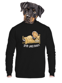 unisex mikina bez kapuce