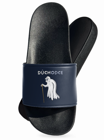 Duch důchodce pantofle Navy