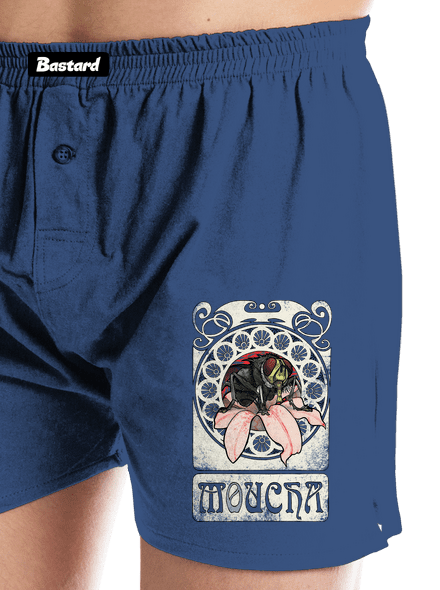 Moucha pánské trenky Blue