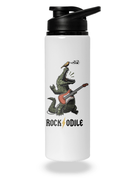 Rockodile lahev na vodu White