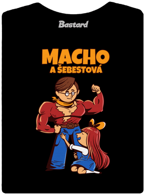 Macho a Šebestová dámské tričko premium Black