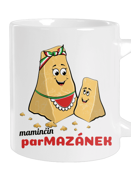 Maminčin Parmazánek velký hrnek White