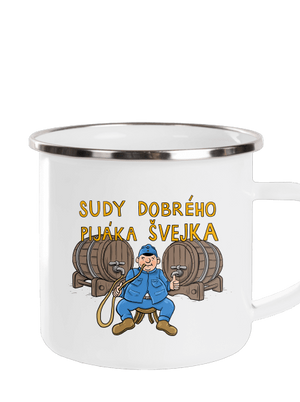 Sudy dobrého pijáka Švejka plecháček White