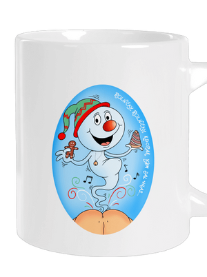 Vánoční duch velký hrnek White