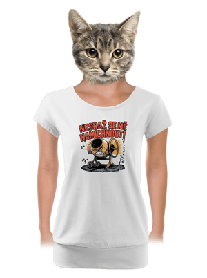 dámské tričko s lemem