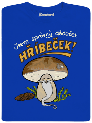 Babka a hříbeček pánské dlouhý rukáv Royal Blue