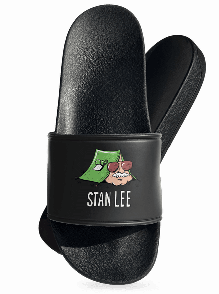 Stan Lee pantofle Black