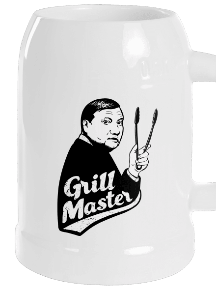 Grill master půllitr White