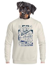 unisex mikina bez kapuce