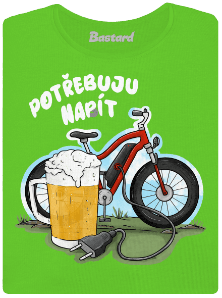 Potřebuju napít dámské tričko Apple Green
