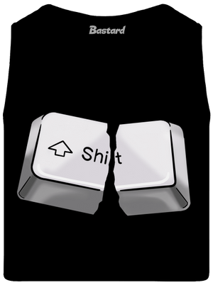 Shift pánské tílko Black