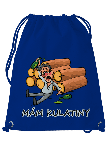 Mám kulatiny vak Royal Blue Mal