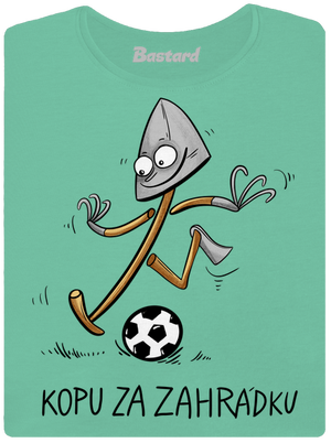 Kopu za zahrádku  dámské tričko premium Mint Mal