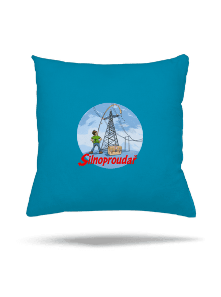 Silnoproudař polštář Blue Turquoise