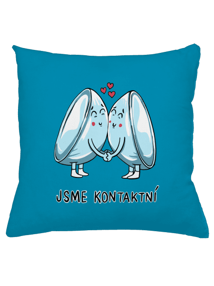 Kontaktní čočky polštář Blue Turquoise