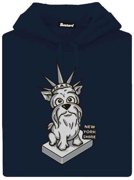 New Yorkshire pánská mikina klokanka Navy