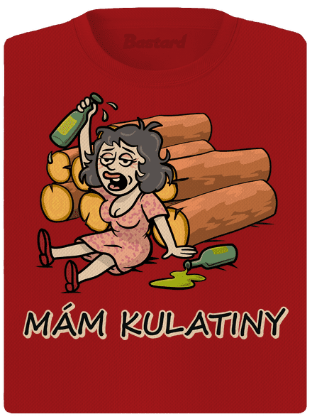 Mám kulatiny dámské sportovní tričko Red Mal