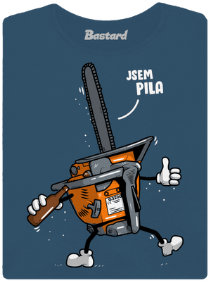 Jsem pila dámské tričko premium Petrol Blue