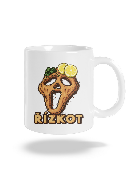 Řízkot klasický hrnek White