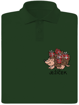 Ježíček pánská polokošile Bottle Green Mal