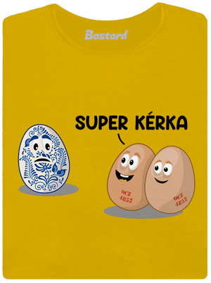 Super kérka dámské tričko Yellow