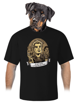 B14: Samotáři unisex tričko oversized Black