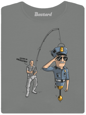 Policajt dámské tričko Dark Gray Melange