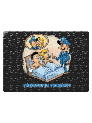 Přistoupili puzzle White