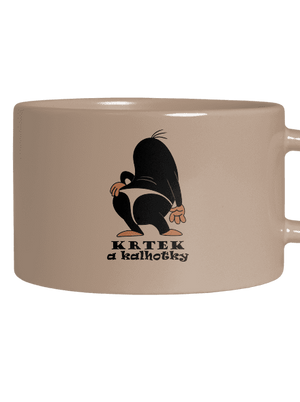 Krtek a kalhotky hrnek makronka Brown Macaron