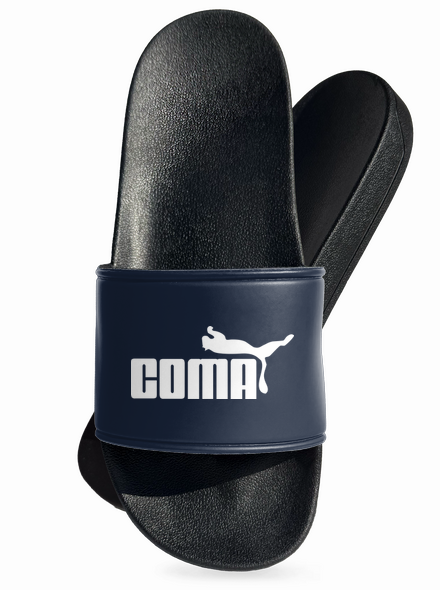 Coma pantofle Navy