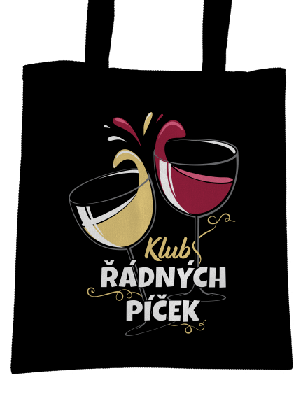 Klub řádných píček taška Black
