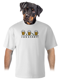 unisex tričko oversized